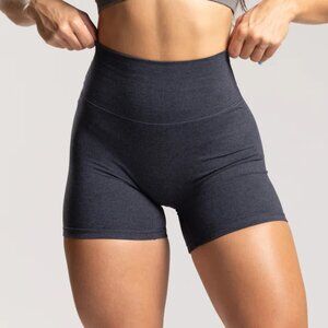 P'tula Bare Pro Athletic Short 4" Navy Blue size XXS